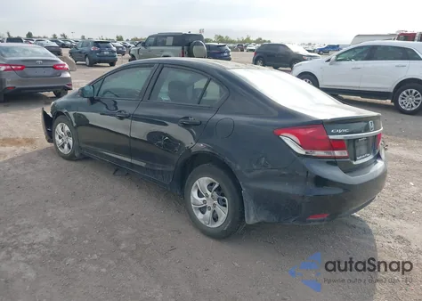 2015 Honda Civic Lx из США, поврежденный, VIN 19XFB2F5XFE054330